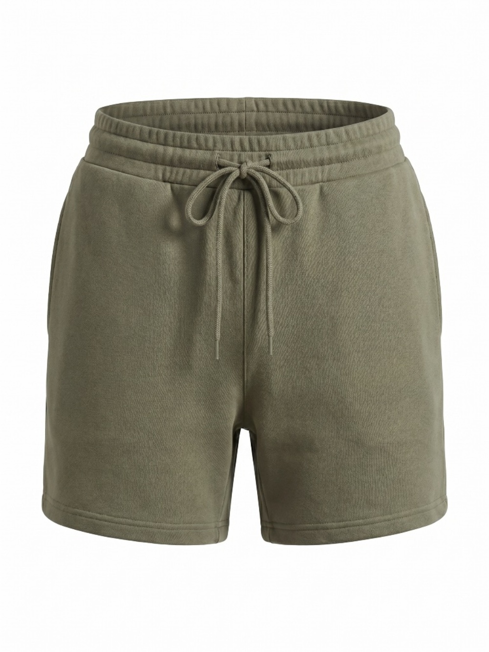 Aritzia Cozy Sweatfleece Boyfriend Mid-Thigh Short - Green - Extra Small